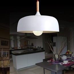 Lampadario a sospensione mini moderno contemporaneo in metallo bianco