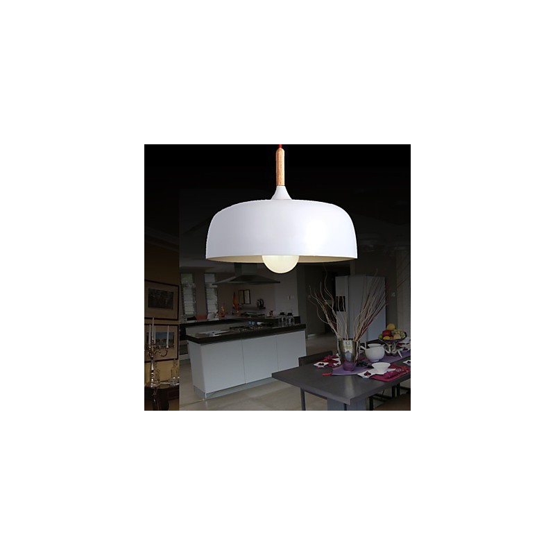 Lampadario a sospensione mini moderno contemporaneo in metallo bianco