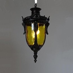Lampada a sospensione industriale retrò semplice