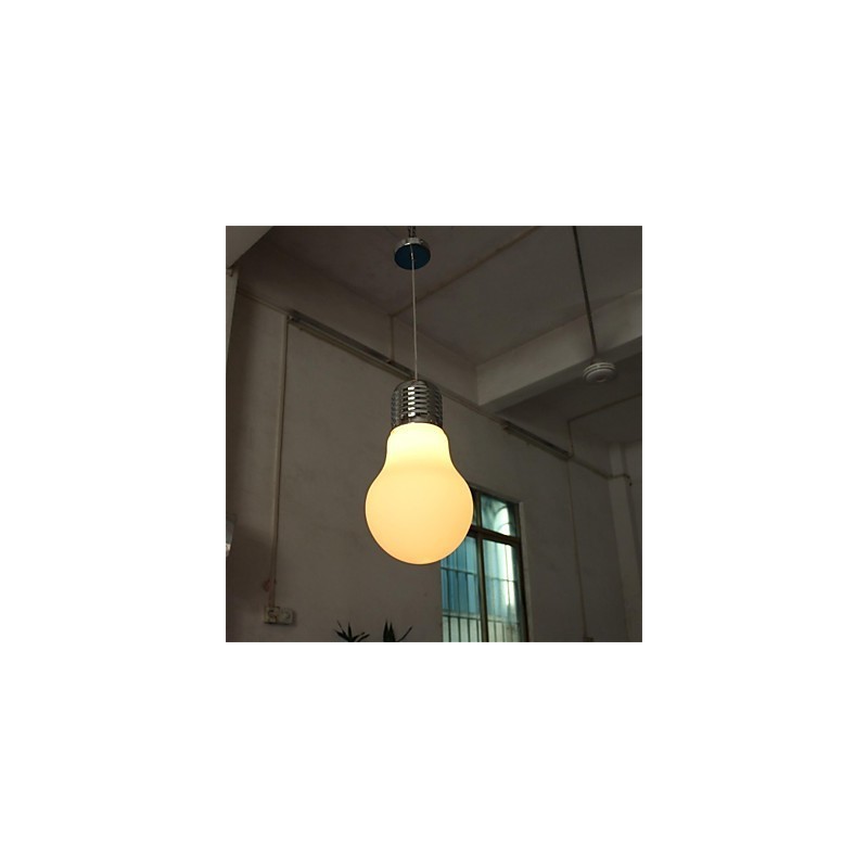 Lampada a sospensione country americana in vetro galvanizzato E26/E27 1 lampadina