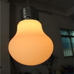Lampada a sospensione country americana in vetro galvanizzato E26/E27 1 lampadina