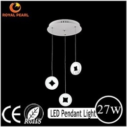 Lampada a sospensione LED moderna a 3 livelli in acrilico, 1000 x 330 mm