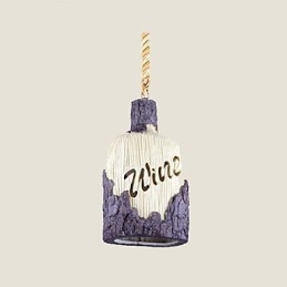 Lampadario a sospensione singolo piccolo Cafe American Country