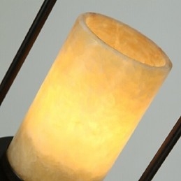 Lampada a sospensione tradizionale classica vintage retrò country in metallo nero