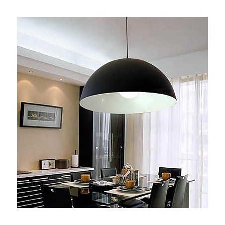 Lampada a sospensione moderna in metallo 1 luce E26/E27 100 cm