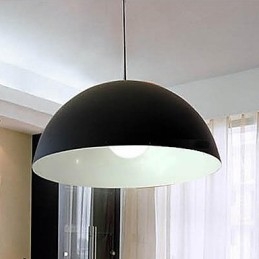 Lampada a sospensione moderna in metallo 1 luce E26/E27 100 cm