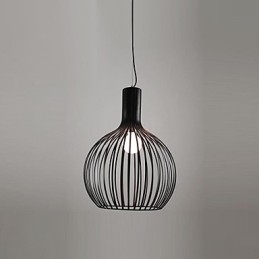 Lampada a sospensione moderna semplice artistica 1 luce