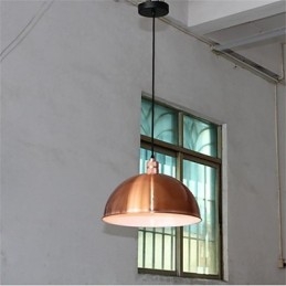 Lampadario sospensione retrò in ferro