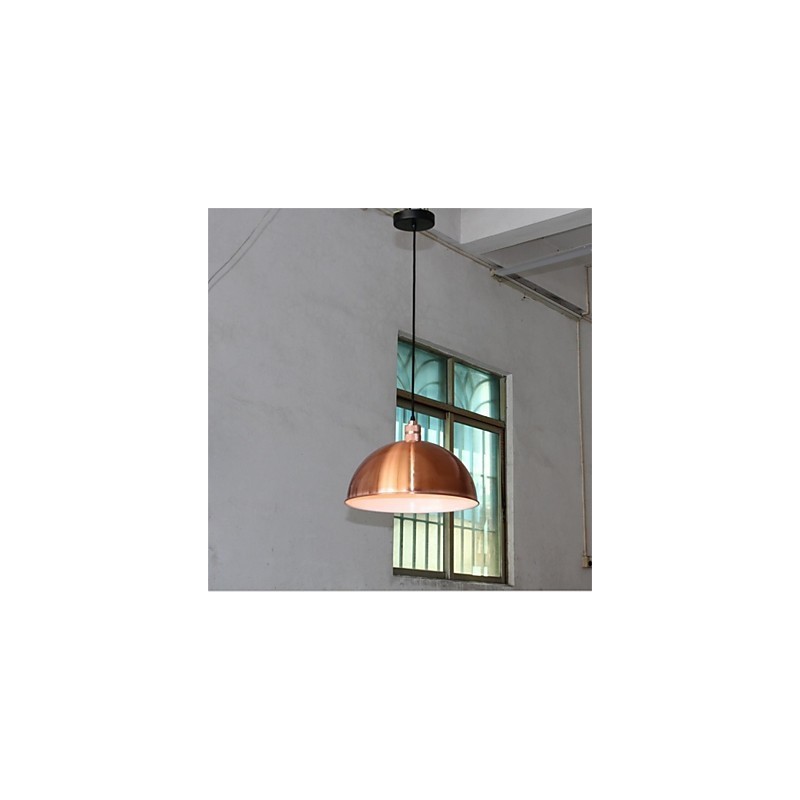 Lampadario sospensione retrò in ferro