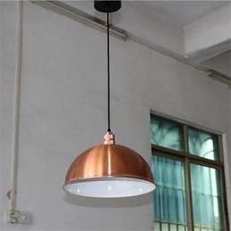 Lampadario sospensione retrò in ferro