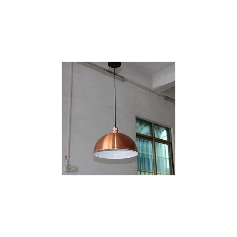 Lampadario sospensione retrò in ferro