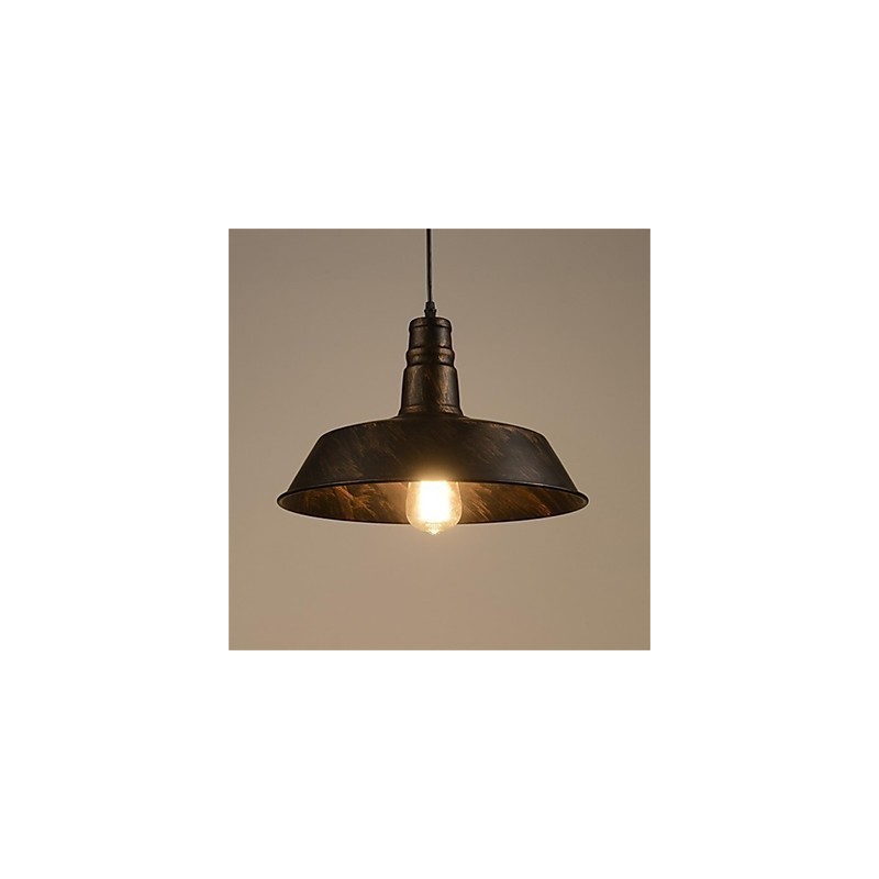 Lampadario a sospensione retrò minimalista con copertura unica 360 mm