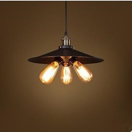 Lampada a sospensione triangolare Copper Head in metallo nero e bianco 36 cm