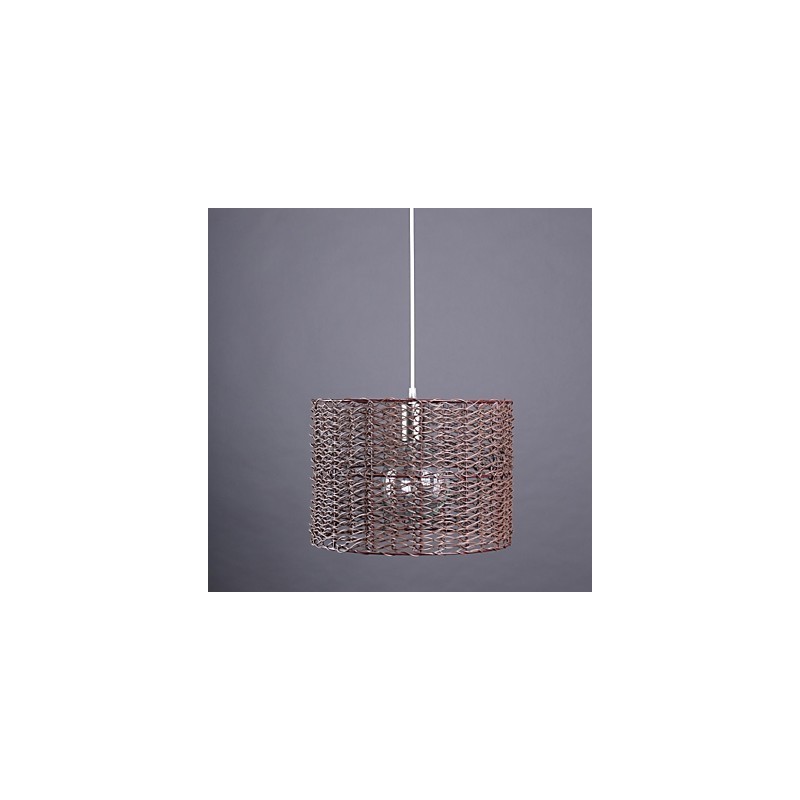 Lampada a sospensione lanterna vintage country classica moderna e contemporanea nera e bianca