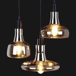 Lampada a sospensione stile europeo a 3 luci Originalità Ombra