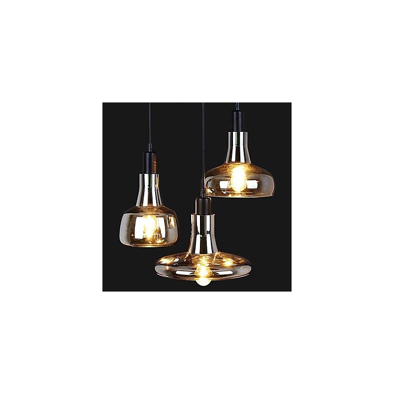 Lampada a sospensione stile europeo a 3 luci Originalità Ombra