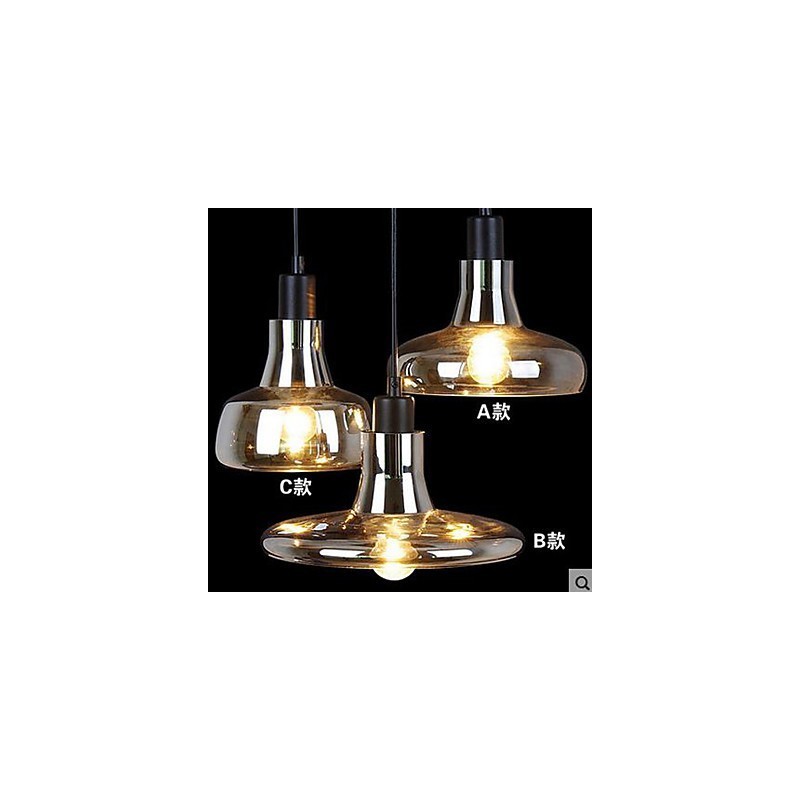 Lampada a sospensione stile europeo a 3 luci Originalità Ombra