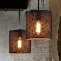 Lampadario a sospensione mini in metallo moderno contemporaneo