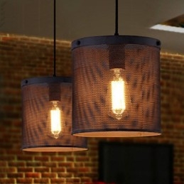 Lampadario a sospensione mini in metallo moderno contemporaneo