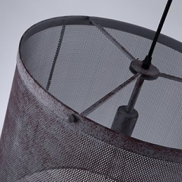 Lampadario a sospensione mini in metallo moderno contemporaneo
