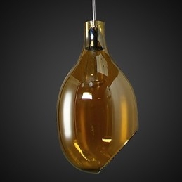 Lampada a sospensione moderna contemporanea in metallo e vetro