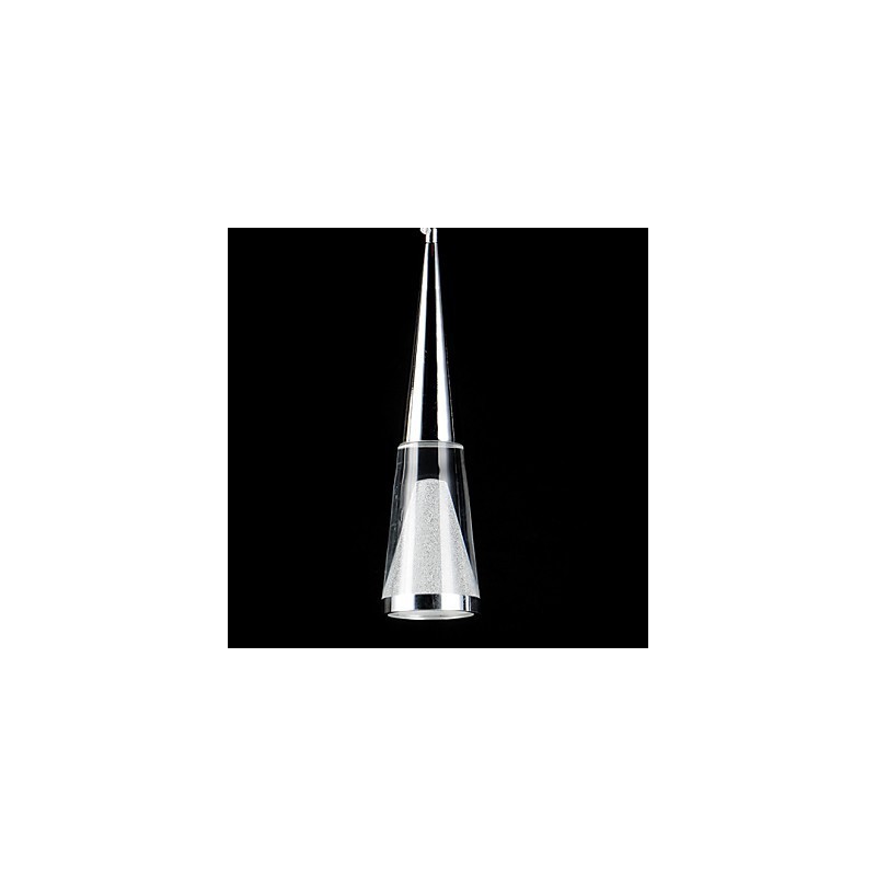 Lampada a sospensione LED moderna in metallo a 3 luci