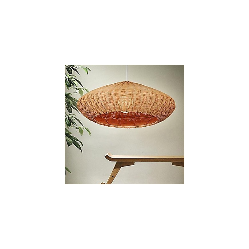 Lampada a sospensione country contemporanea in metallo mini