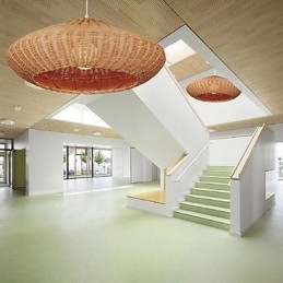 Lampada a sospensione country contemporanea in metallo mini