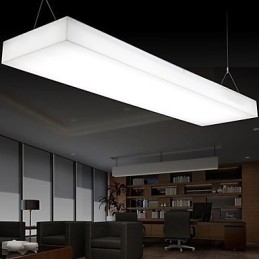 Lampada a sospensione moderna in metallo con luce verso l'alto, 90 cm