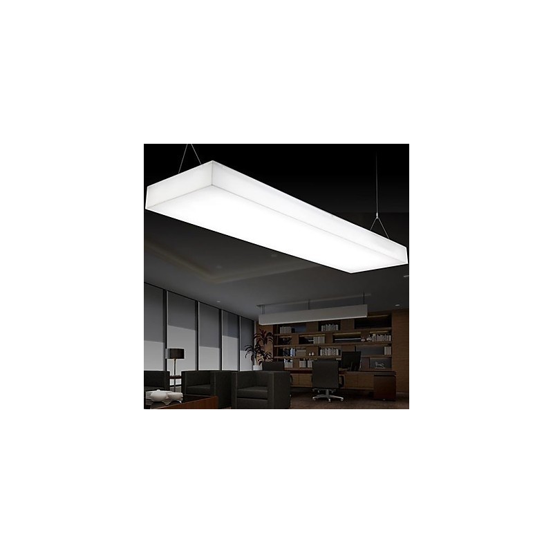 Lampada a sospensione moderna in metallo con luce verso l'alto, 90 cm