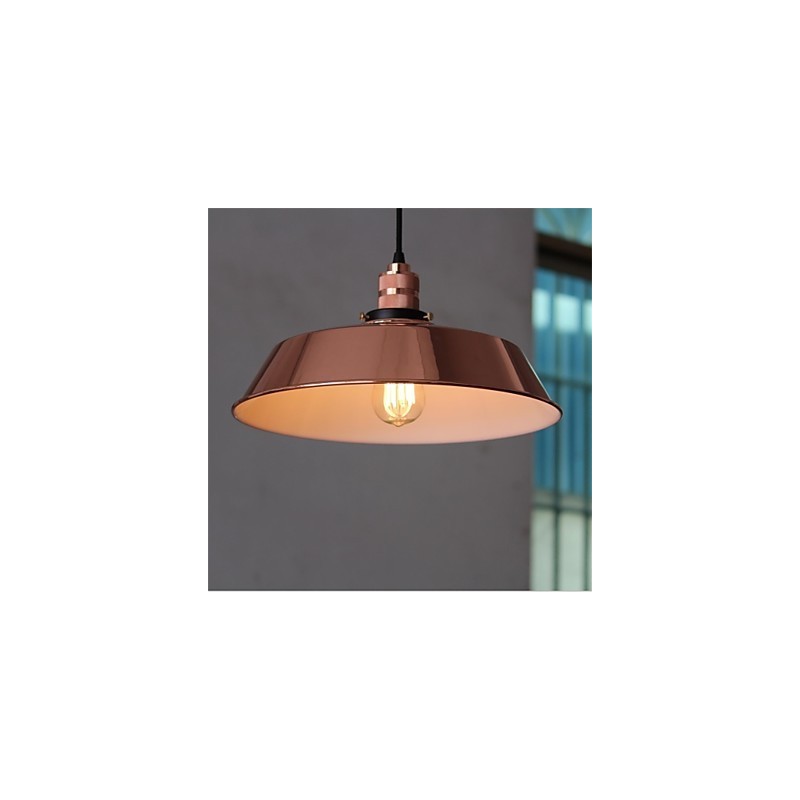Lampada a sospensione retrò minimalista con copertura unica 360 mm