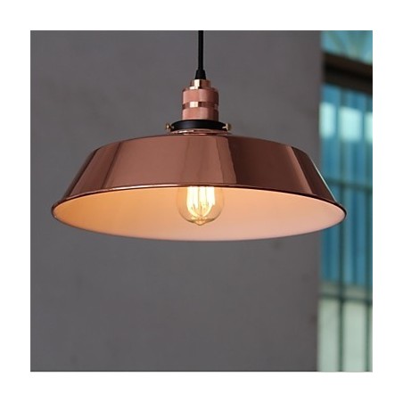 Lampada a sospensione retrò minimalista con copertura unica 360 mm
