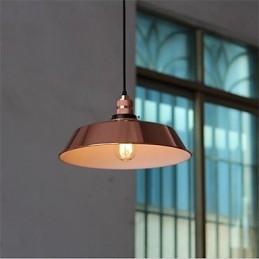 Lampada a sospensione retrò minimalista con copertura unica 360 mm
