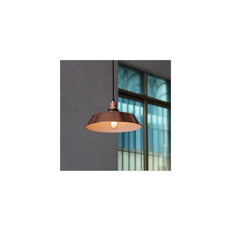 Lampada a sospensione retrò minimalista con copertura unica 360 mm
