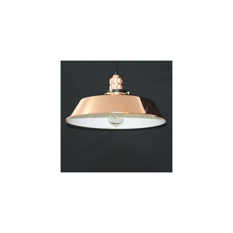 Lampada a sospensione retrò minimalista con copertura unica 360 mm