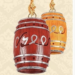 Lampadario a sospensione in resina rosso e giallo, decorazione minimalista moderna