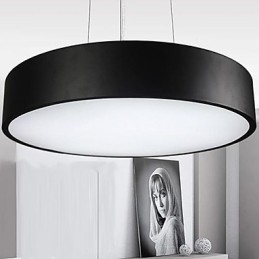 Lampada a sospensione LED moderna in metallo e plastica 38 cm