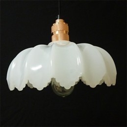 Lampadario a sospensione in vetro retrò stile antico Shanghai con fiori
