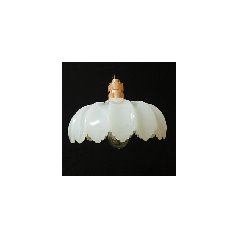 Lampadario a sospensione in vetro retrò stile antico Shanghai con fiori
