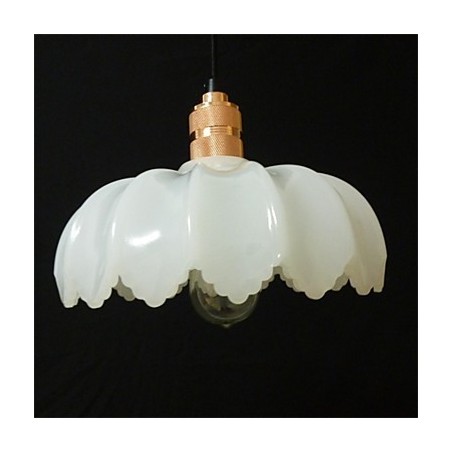 Lampadario a sospensione in vetro retrò stile antico Shanghai con fiori