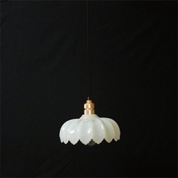Lampadario a sospensione in vetro retrò stile antico Shanghai con fiori