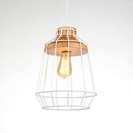 Lampada a sospensione moderna contemporanea in metallo