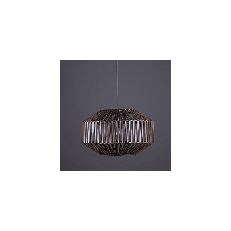 Lampada a sospensione lanterna vintage tradizionale in PVC, 1 lampadina E26/E27, 30 cm