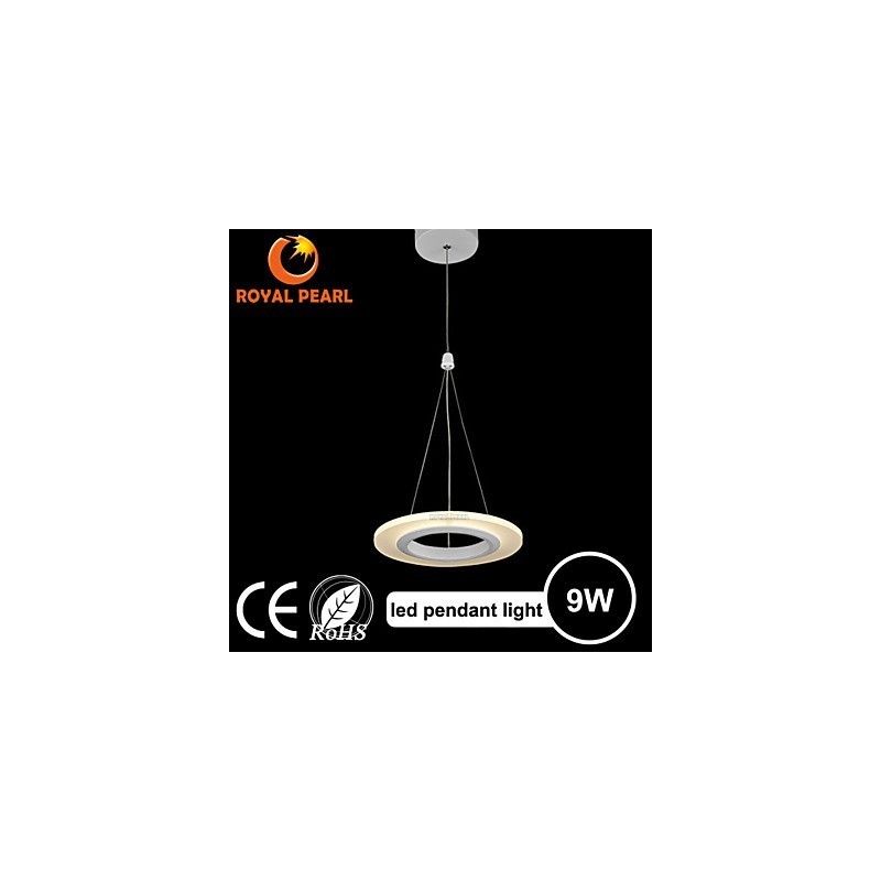 Lampada a sospensione Art Déco 9 W acrilico
