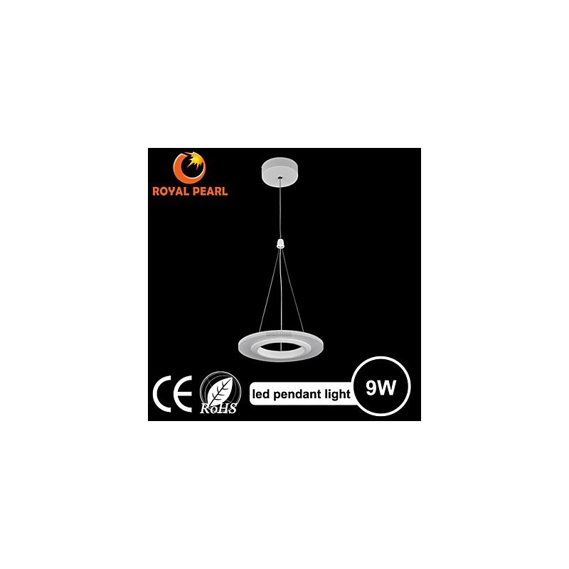 Lampada a sospensione Art Déco 9 W acrilico