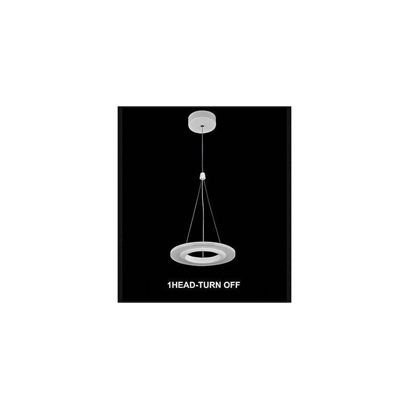Lampada a sospensione Art Déco 9 W acrilico