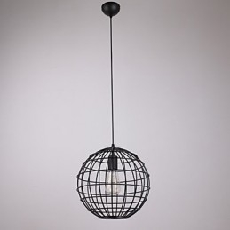 Lampada a sospensione sferica mini 1 luce effetto pitturato
