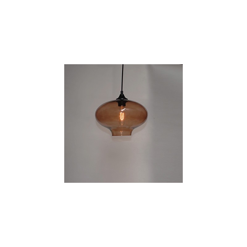 Lampada a sospensione Bubble Design 1 luce minimalista in ferro dipinto