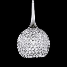 Lampada a sospensione moderna artistica 1 luce in cristallo