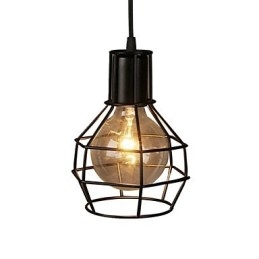 Lampada a sospensione moderna semplice artistica 1 luce